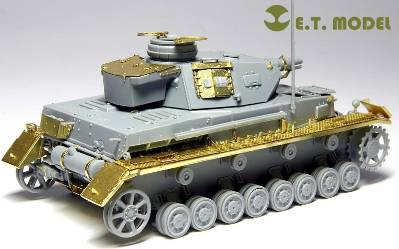 E.T. Model E72-007 WWII German Pz.Kpfw.IV Ausf. F1 For DRAGON 7321 1/72 – zdjęcie 4