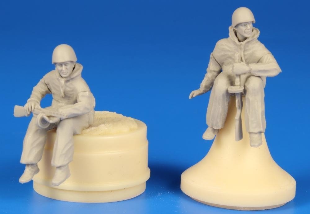 CMK F48293 Troupes de débarquement de chars soviétiques, partie 1 (2 figurines) 1/48