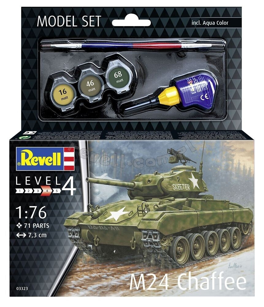 Revell 63323 M24 Chaffee - maquette au 1/76