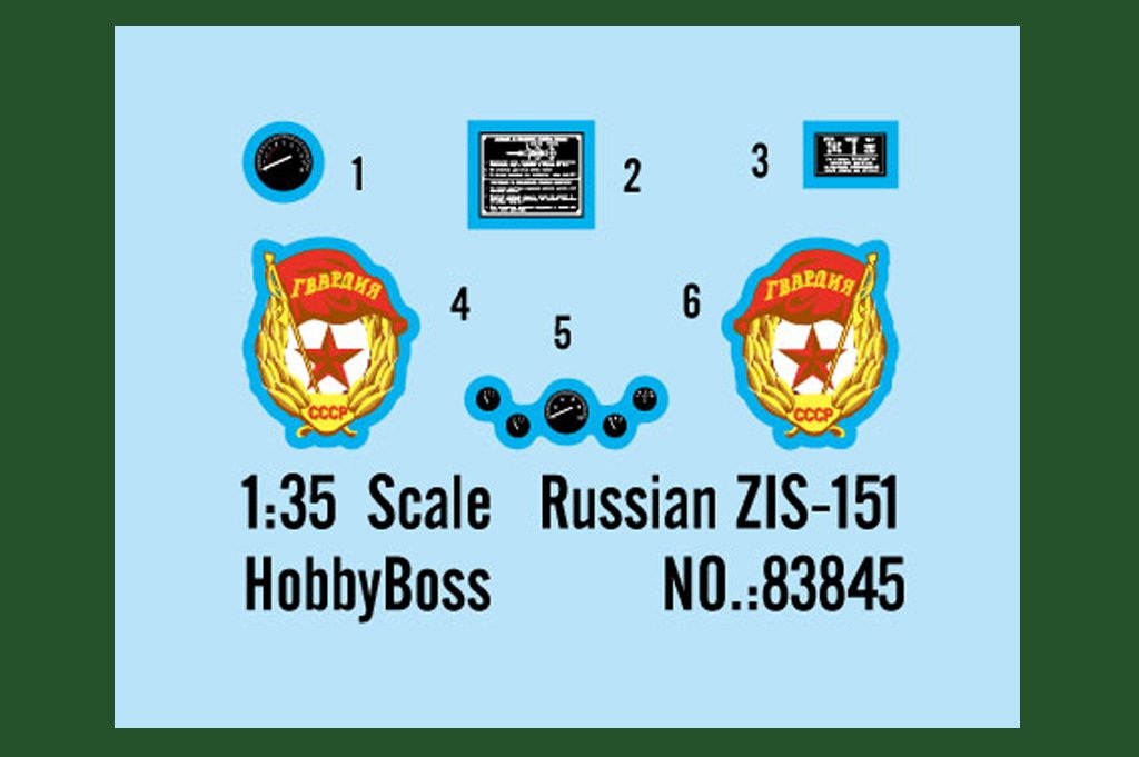 Hobby Boss 83845 ZIS-151 russe (1/35) – immagine 10