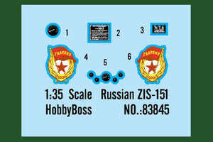 Hobby Boss 83845 ZIS-151 russe (1/35) – immagine 10