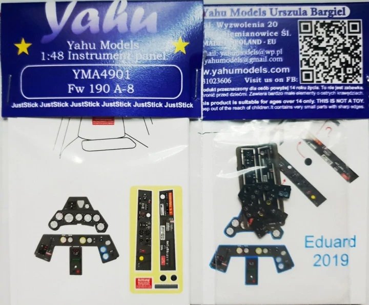Yahu YMA4901 Fw-190A-8 (Edouard) 1/48 