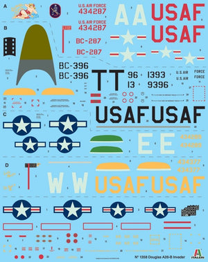 Italeri 1358 A - 26B INVADER 1/72 – imagen 2
