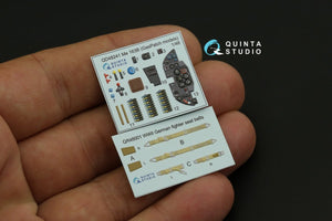 Intérieur imprimé en 3D et coloré sur papier décalcomanie Quinta Studio QD48241 Me 163B (GasPatch models) 1/48 – Bild 5