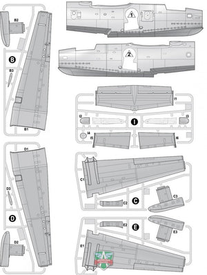 Maquette Modelsvit 72039 Beriev Be-14 Hydravion SAR tous temps 1/72 – image 4
