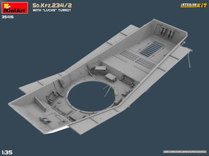 MiniArt 35416 Sd.Kfz.234/2 AVEC TOURELLE LUCHS. KIT INTÉRIEUR 1/35 – Bild 11