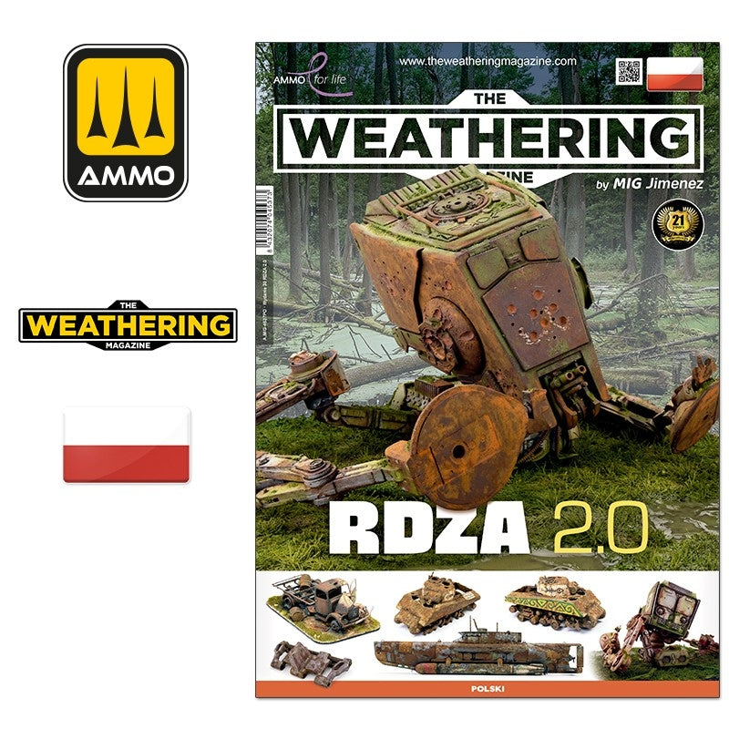 Munitions Mig 4537PL THE WEATHERING MAGAZINE 38 - Rust 2.0 (Polonais)