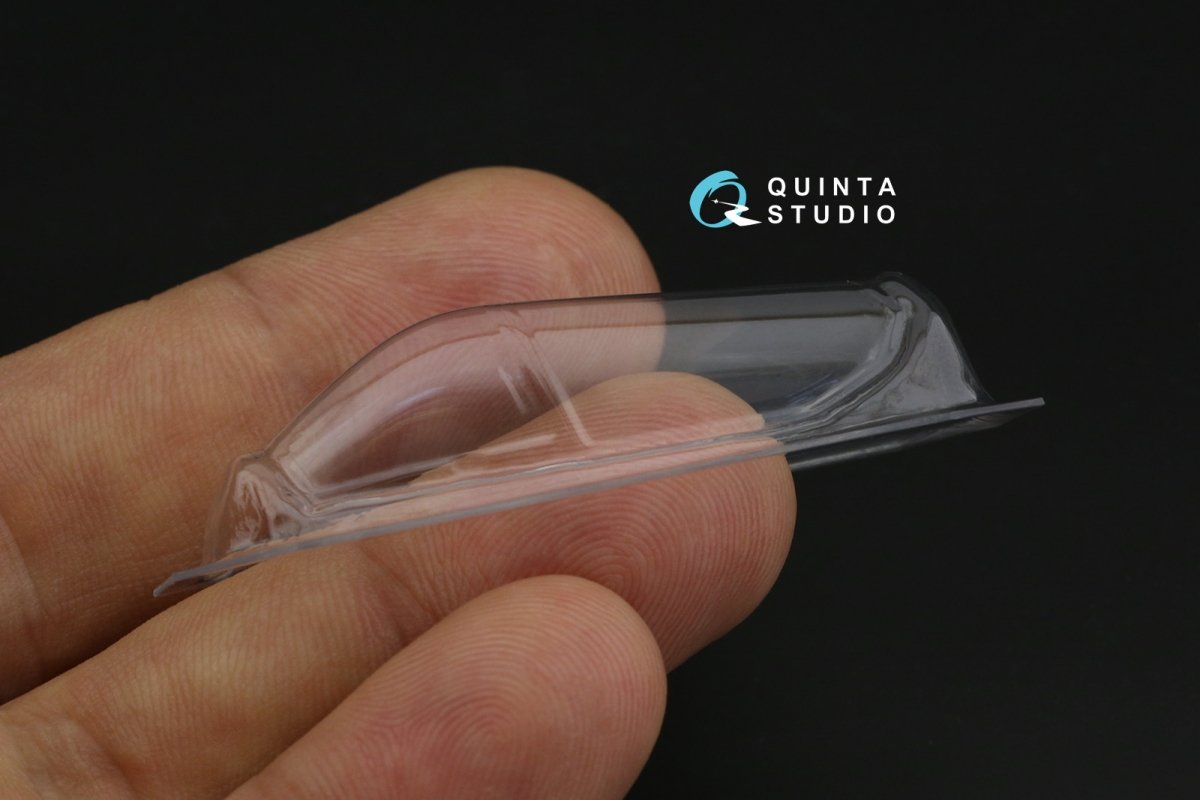 Quinta Studio QC72028 AH-1G Cobra, verrière transparente sous vide (modèle AZ), échelle 1/72 – image 8