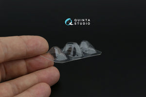 Quinta Studio QC72008 F6F-3/5 Hellcat verrière transparente sous vide (Eduard) 1/72 – Bild 5