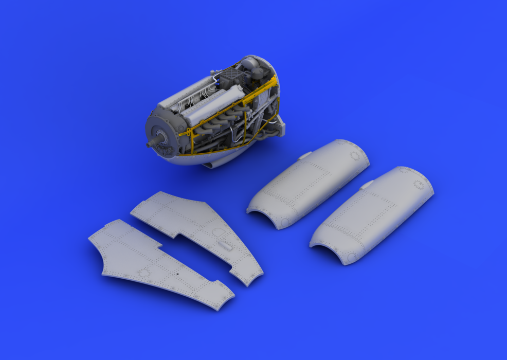Moteur Spitfire Mk. IX Eduard 648112 au 1/48 (Eduard) – imagen 2