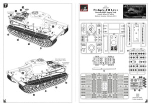 Armory Models 72201 Pz.VII Löwe – Prototype de char lourd allemand de la Seconde Guerre mondiale, échelle 1/72 – immagine 5