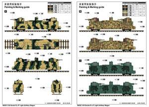 Trumpeter 00222 WAGON D&amp;#39;ARTILITÉ LÉGER SOVIÉTIQUE PL-37 (1/35) – imagen 2