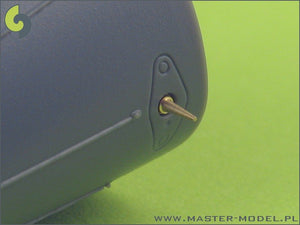 Master AM-32-032 Sondes de tube Pitot et d&amp;#39;angle d&amp;#39;attaque F-16 (1/32) – image 3