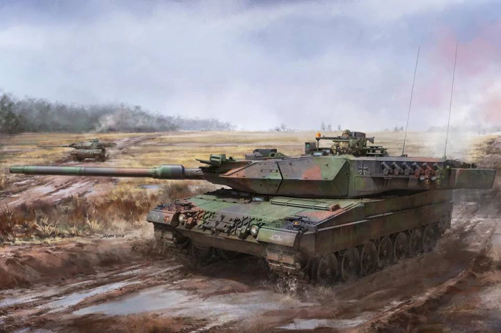 Maquette Border BT-002 Leopard 2A5/A6 Early &amp;amp; 2A5/2A6 Late 3 en 1 1/35 – image 2