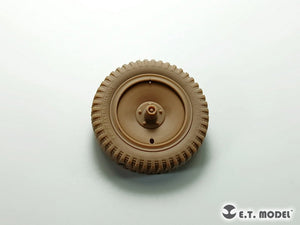 ET Model P35-124 Roues avant affaissées pour maquette Dragon au 1/35 des Sd.kfz.250/Sd.kfz.10 allemands de la Seconde Guerre mondiale  – image 4