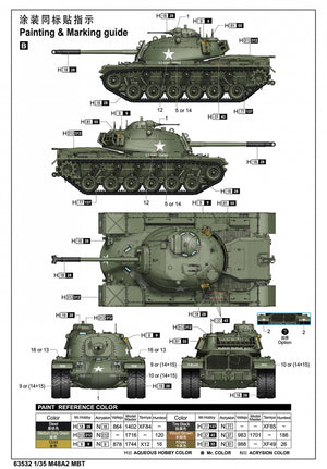 J&amp;#39;adore le kit 63532 M48A2 MBT 1/35 – immagine 4