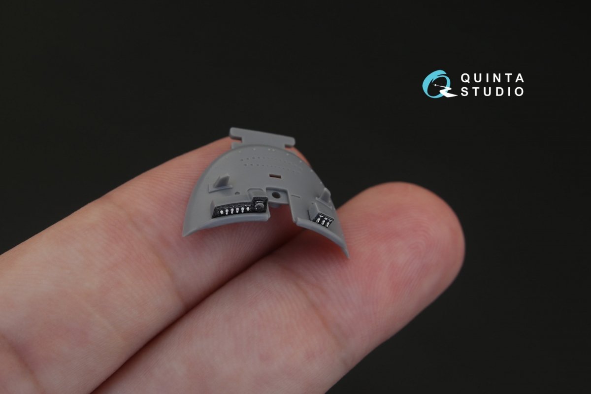 Intérieur imprimé en 3D et coloré sur papier décalcomanie Quinta Studio QD32040 F4U-1A Corsair (pour maquette Tamiya) 1/32 – immagine 6
