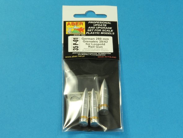 Aber 35P-01 Grenades allemandes de 280 mm 39/42 pour canon à rail Leopold – image 4
