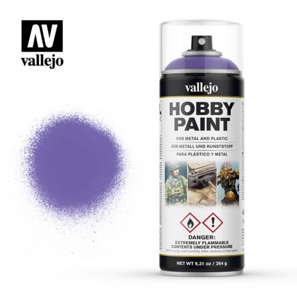 Vallejo 28025 AFV Fantasy Alien Violet en spray 400 ml.