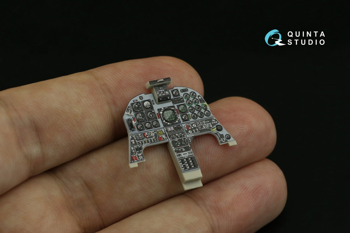 Intérieur coloré imprimé en 3D sur papier décalcomanie pour le kit KittyHawk (QD32086 F-5E-3/RF-5E) au 1/32  – Bild 5