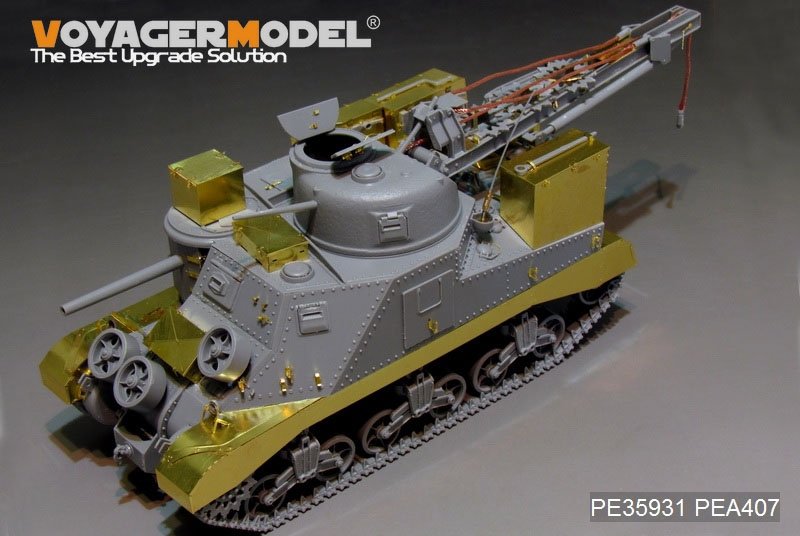 Véhicule de dépannage de char américain M31 de la Seconde Guerre mondiale, modèle Voyager PE35931, pour TAKOM 2088, échelle 1/35 – image 8