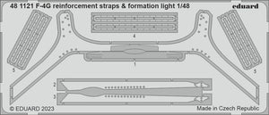 Eduard 481121 Sangles de renfort et feux de formation F-4G MENG 1/48