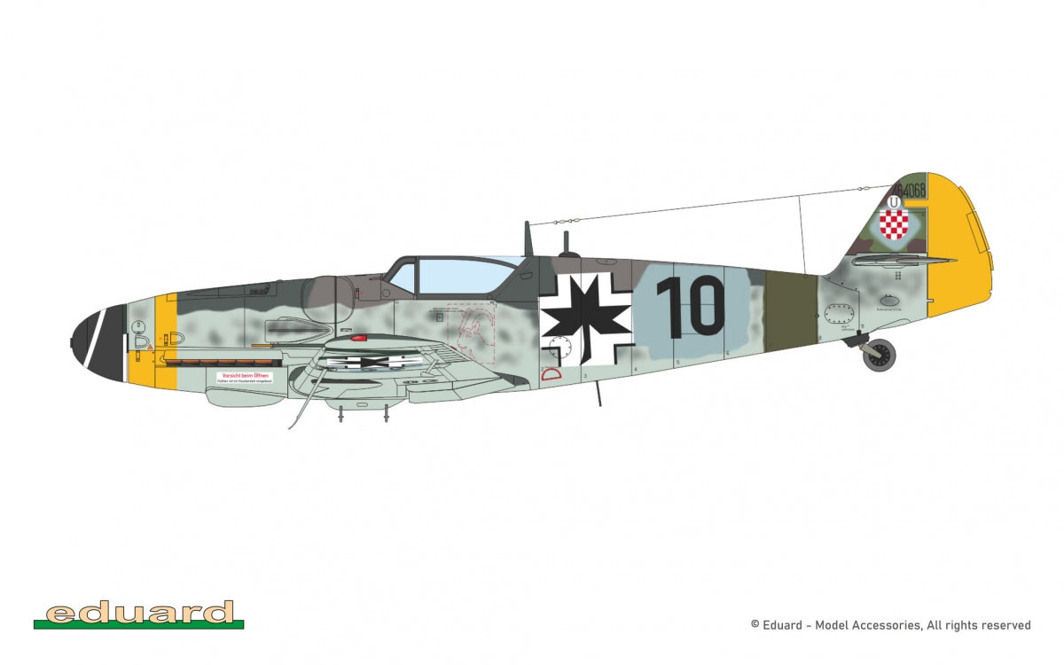 Eduard 70161 Bf 109G-14 - Édition ProfiPACK 1/72 – Bild 7