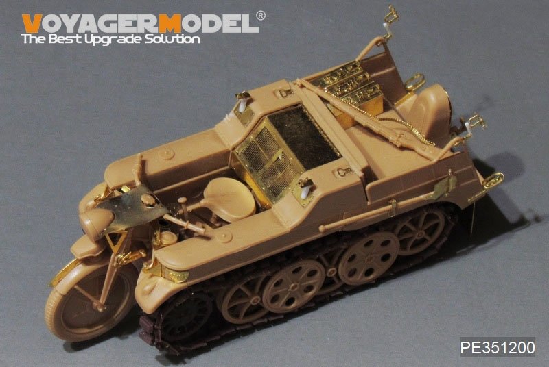 Voyager modèle PE351200 seconde guerre mondiale allemand Sd.Kfz.2 kleines Kettenkard pour TAMIYA 35377 1/35 – image 3