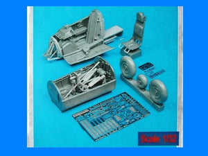 Ensemble de détails Aires 2033 He 162A-2 au 1/32 Revell