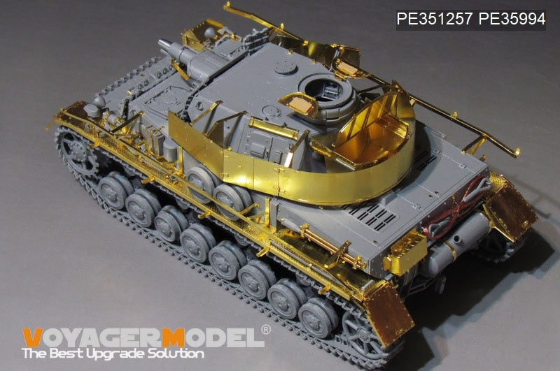 Maquette Voyager PE351257, char allemand Pz.Kpfw.IV Ausf.F1 de fin de production (modèle de base) pour DRAGON 6957, échelle 1/35 – image 4