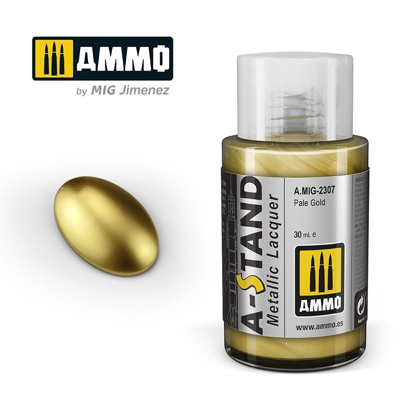 Munitions pour Mig 2307 A-STAND Or pâle 30 ml