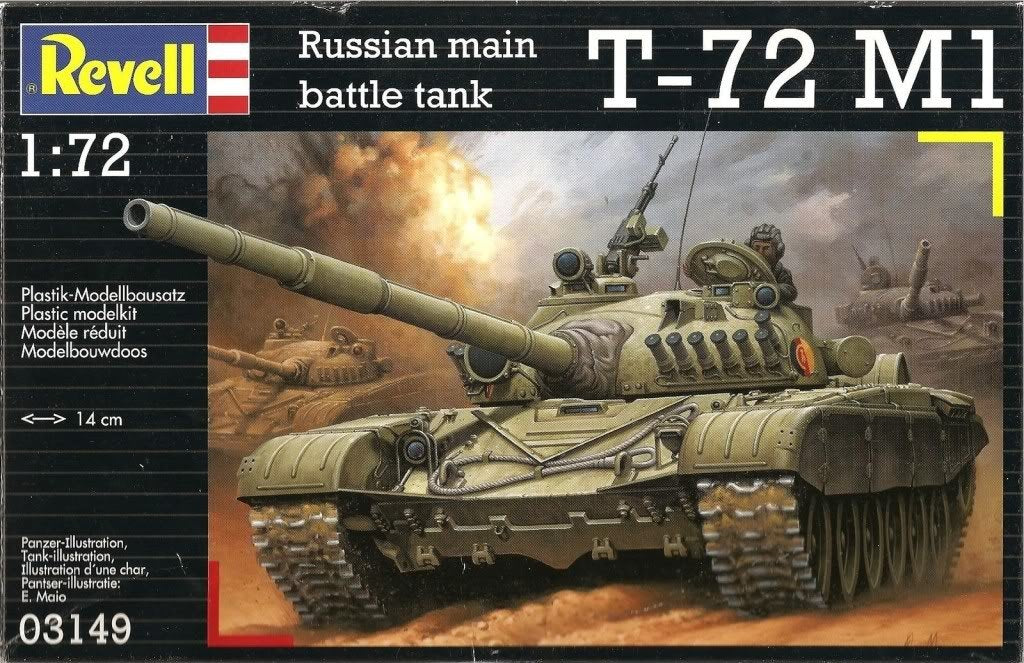 Revell 03149 Char de combat soviétique T-72 M1 (1/72) – image 2