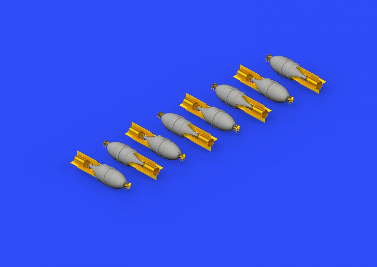 Eduard 648376 FAB 100 Bombes soviétiques de la Seconde Guerre mondiale 1/48 – image 3