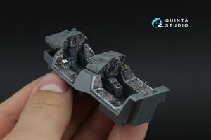 Intérieur imprimé en 3D et coloré sur papier décalcomanie Quinta Studio QDS-48592 F-14A Tomcat (GWH) (Petite version) 1/48 – Bild 10