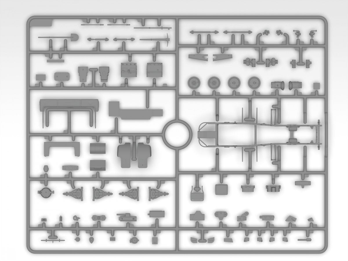 ICM 35572 Laffly V15T avec mitrailleuse Hotchkiss 1/35 – image 7