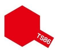Peinture en aérosol Tamiya TS86 Rouge pur (85086)