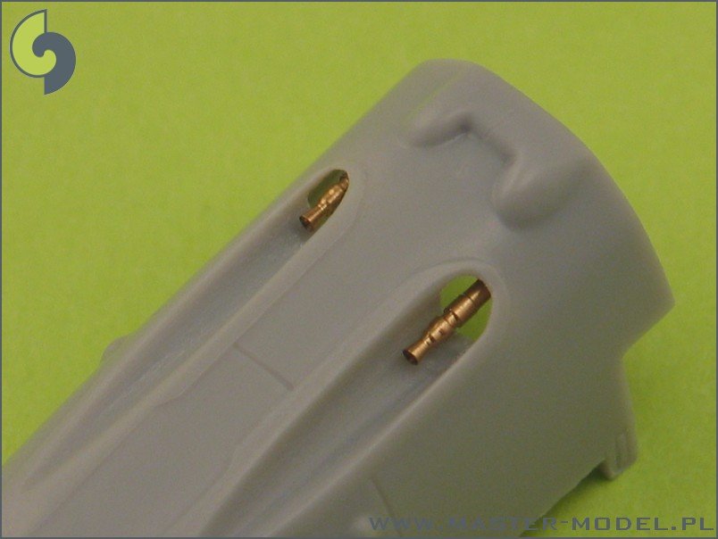 Master AM-72-009 Bf 109 E3 - E9, T armament set (MG 17 tips, MG FF barrels) – zdjęcie 4
