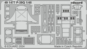 Kit de détails Eduard BIG49433 P-39Q pour Arma Hobby 1/48 – image 4