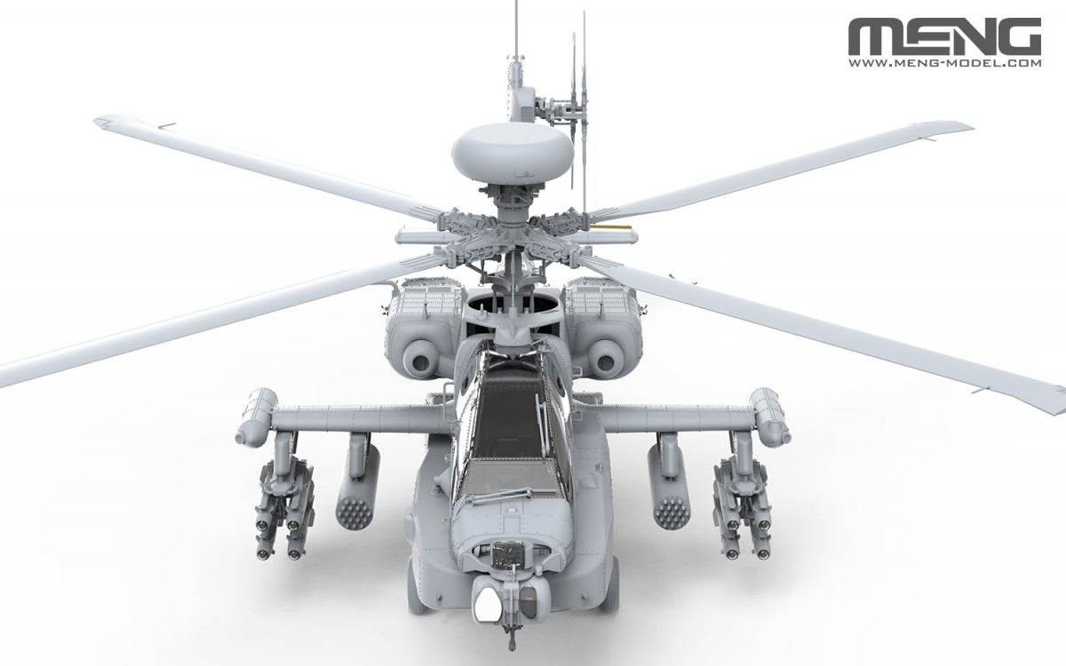 Meng Model QS-004 Boeing AH-64D Apache Longbow Heavy Attack Helicopter 1/35 – zdjęcie 2