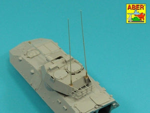 Ensemble de 2 antennes OTAN Aber R-44 avec bases de montage 1/35 – image 9