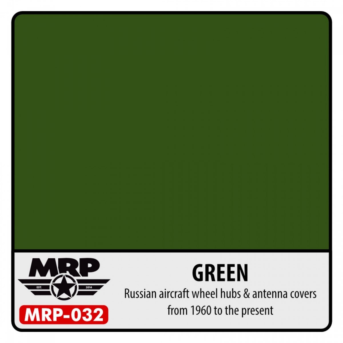 Peinture MR. Paint MRP-032 Verte pour jantes de 1960 à nos jours, 30 ml