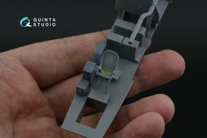 Intérieur imprimé en 3D et coloré sur papier décalcomanie (Tamiya) pour le Bristol Beaufighter NF.Mk.VI de Quinta Studio QD+48555 (avec pièces en résine imprimées en 3D) à l&amp;#39;échelle 1/48. – image 8