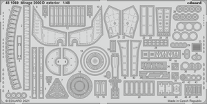 Eduard BIG49310 Mirage 2000D KINETIC MODEL 1/48 – Bild 3