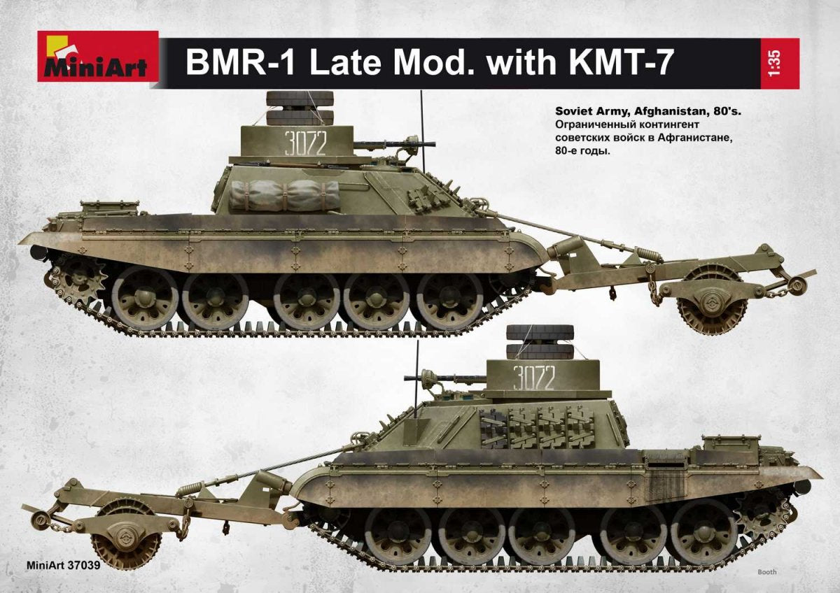 MiniArt 37039 BMR-1 Mod tardif. avec KMT-7 1/35 – immagine 10