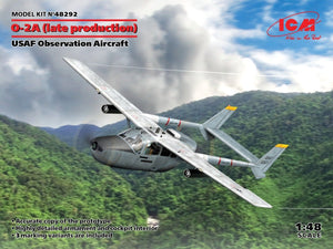 ICM 48292 O-2A (production tardive) Avion d&amp;#39;observation de l&amp;#39;USAF 1/48