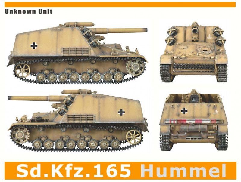 Dragon 6150 SD. Kfz. 165 Hummel (1/35) – immagine 5