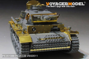 Maquette Voyager PE351088, char allemand Pz.KPfw.III Ausf.M de base de la Seconde Guerre mondiale, échelle Dragon 1/35 – image 7