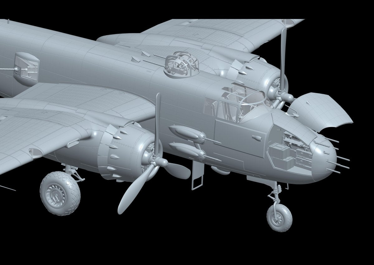 HK Models 01E036 B-25J Mitchell Strafing Babes 1/32 – imagen 2