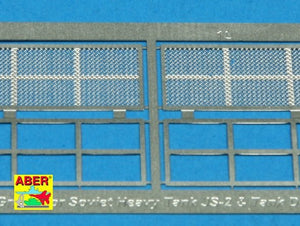 Grilles Aber 35G20 pour char russe JS-2 ou JSU-122/152 (1/35) – immagine 2