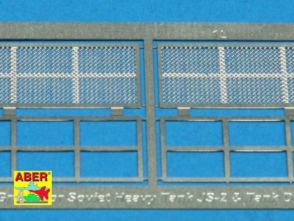 Grilles Aber 35G20 pour char russe JS-2 ou JSU-122/152 (1/35) – immagine 2